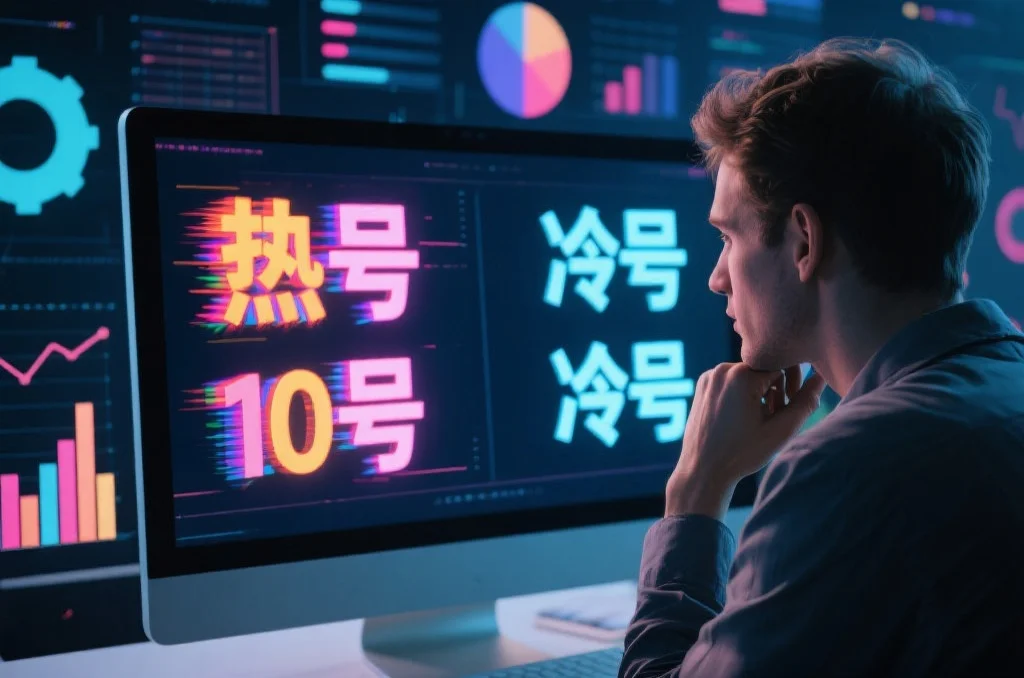 策略性数字分析:比较热号与冷号的趋势